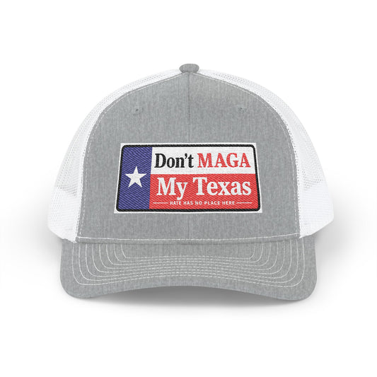 Don't MAGA My Texas Hat Snapback Trucker Cap — Political Statement Hat
